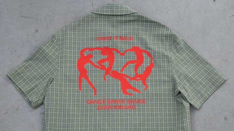 camicia streetwear stampa grafica tecnologia DTI
