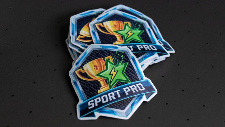 Patch 3D personalizzate per logo sportivo