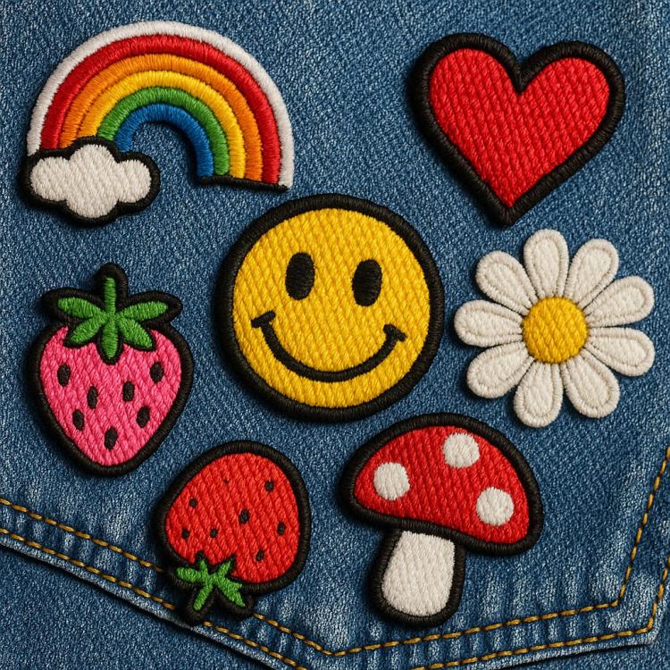 Patch ricamate