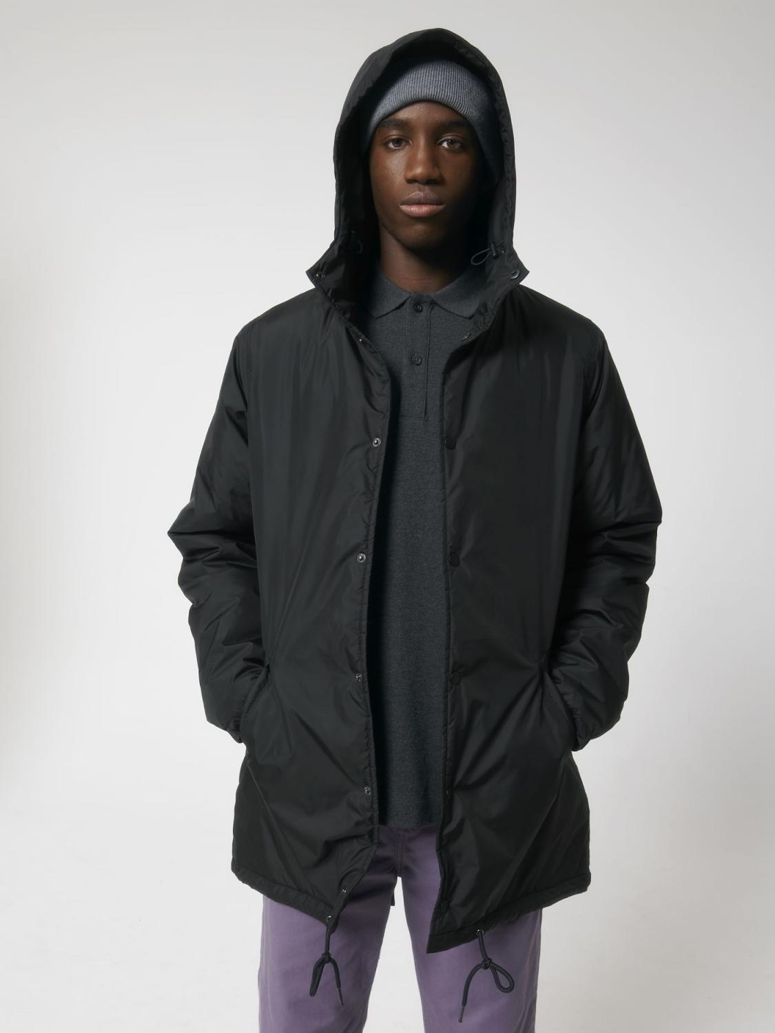 Padded Parker Black - Fronte
