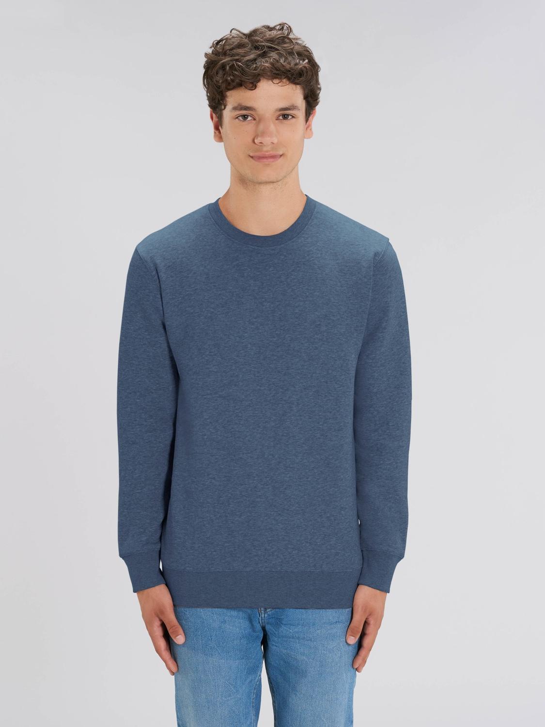 Changer Dark Heather Blue - Fronte Changer Dark Heather Blue - Fronte