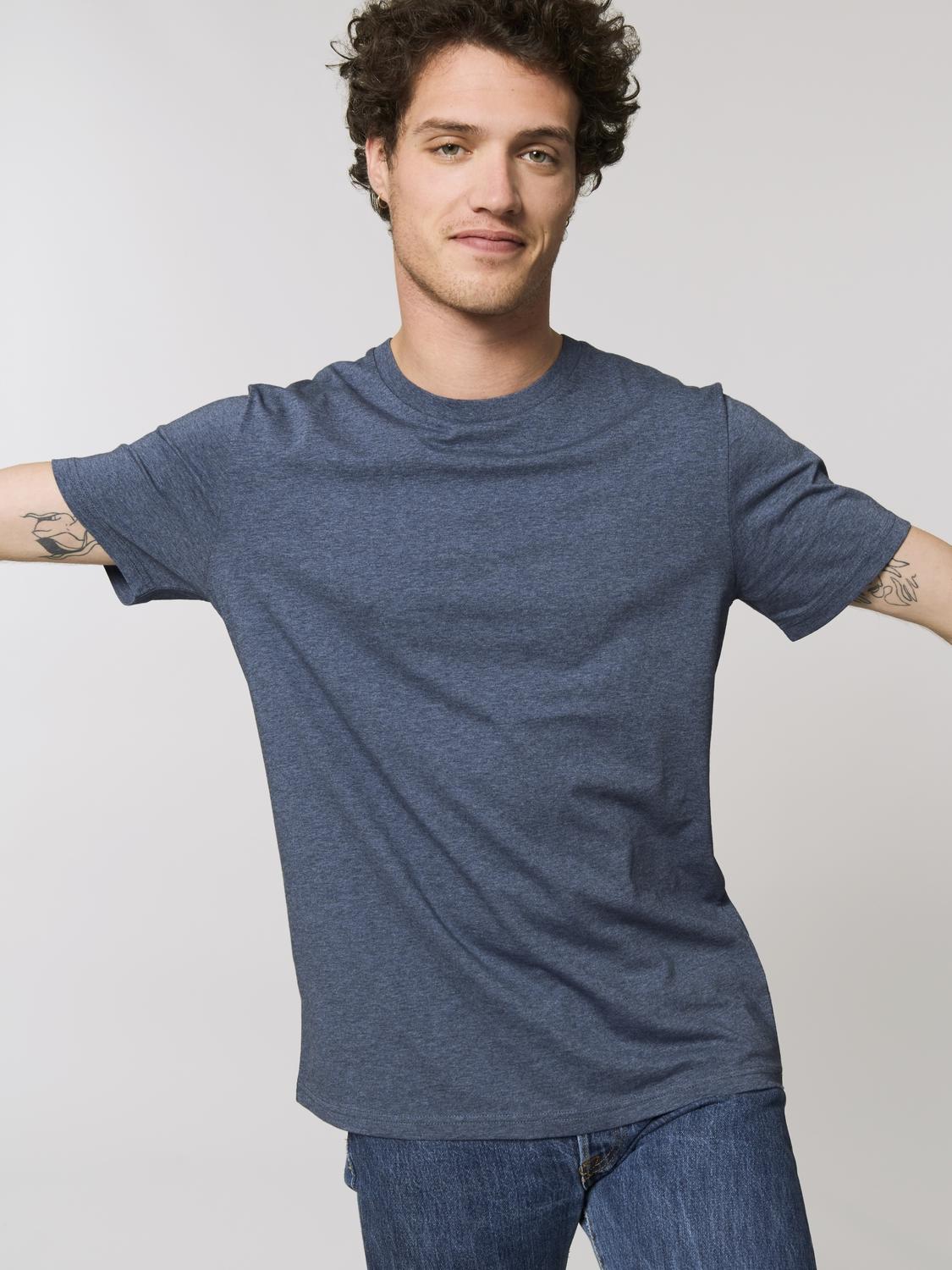 Creator Dark Heather Blue - Fronte Creator Dark Heather Blue - Fronte