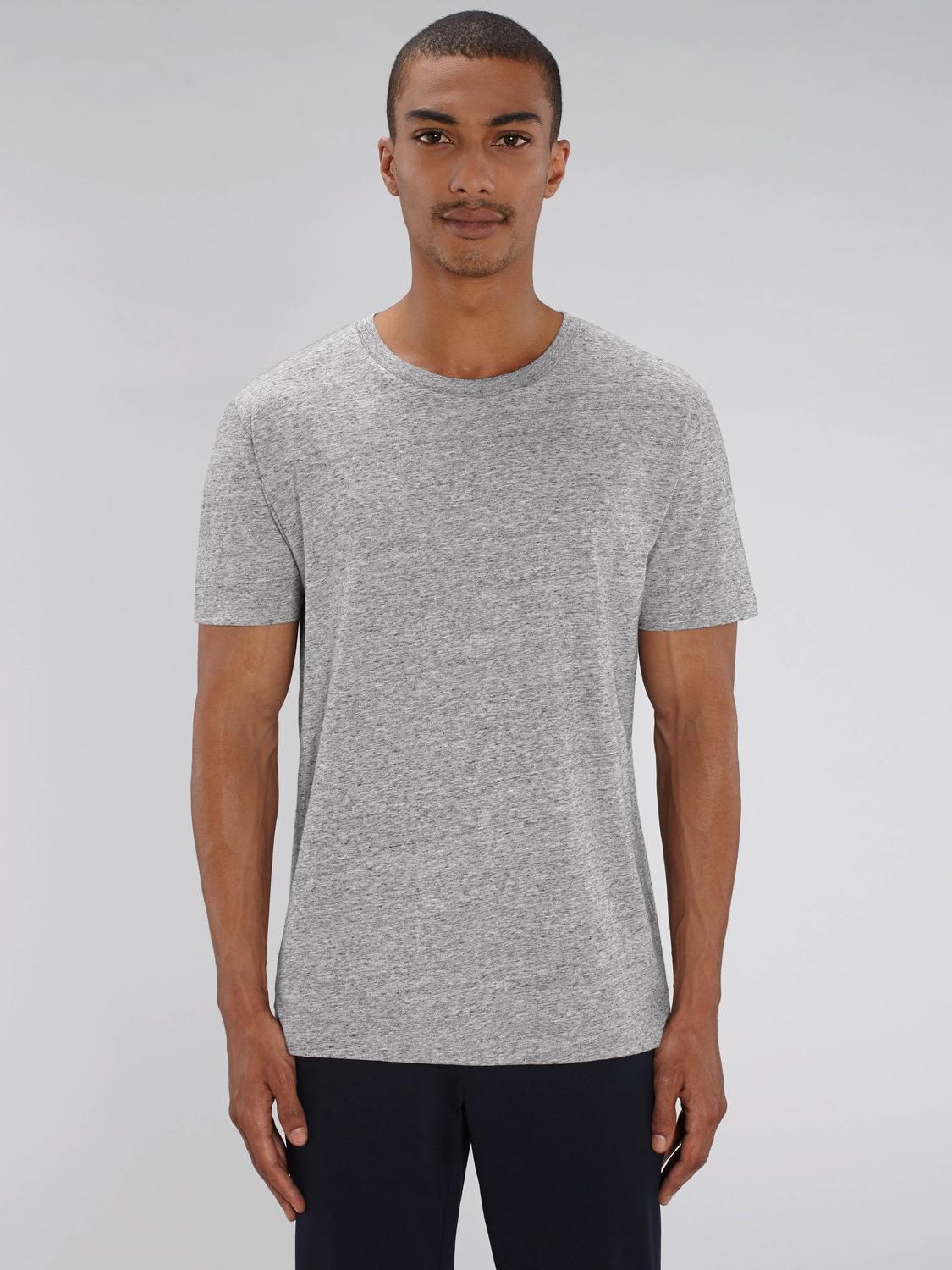 Creator Slub Heather Grey - Fronte Creator Slub Heather Grey - Fronte