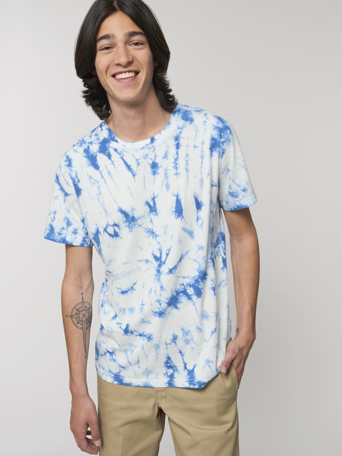 Creator Tie and Dye Tie&Dye Majorelle Blue - Fronte Creator Tie and Dye Tie&Dye Majorelle Blue - Fronte