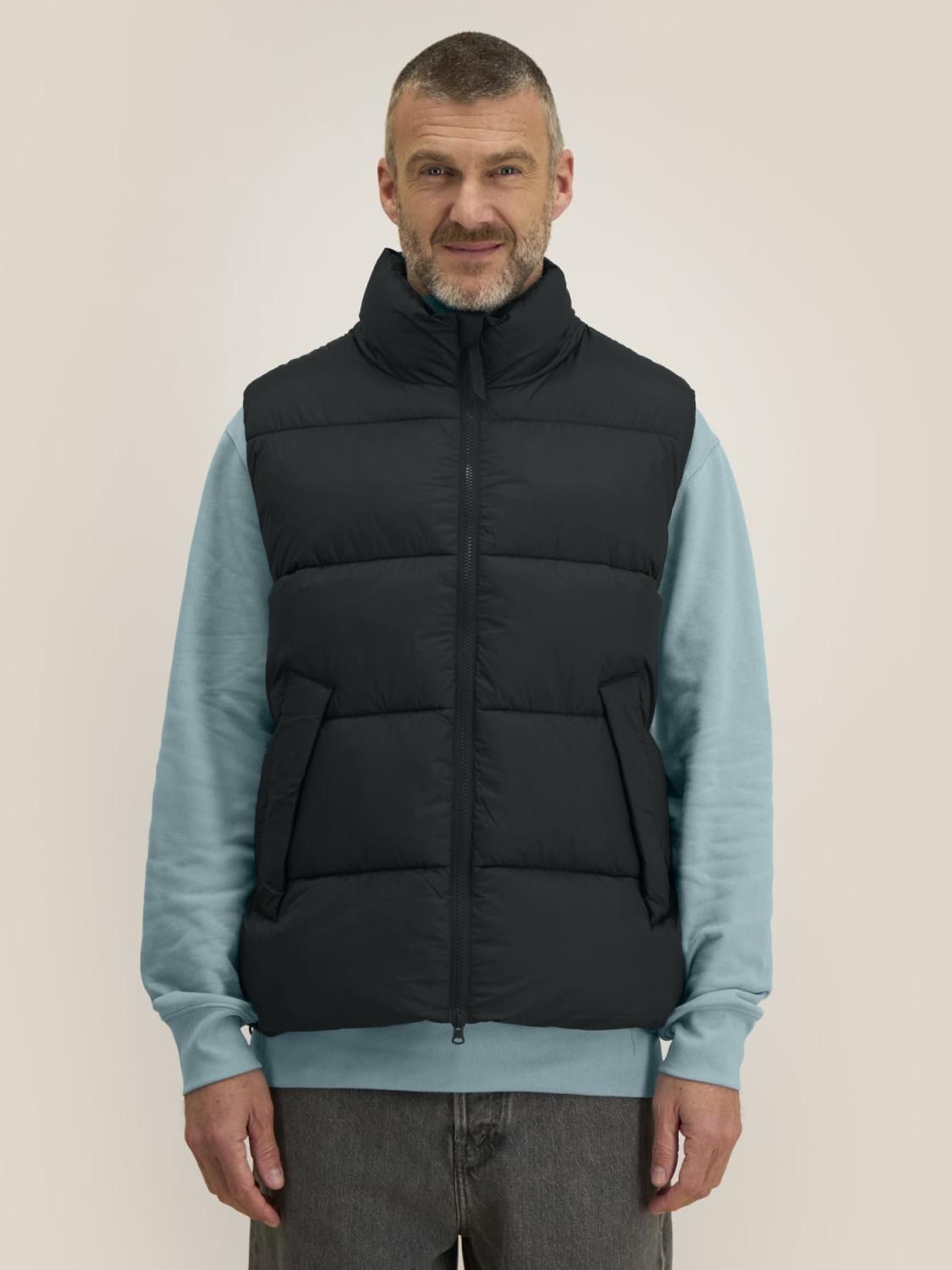 Puffer Gilet 2.0 Black - Fronte