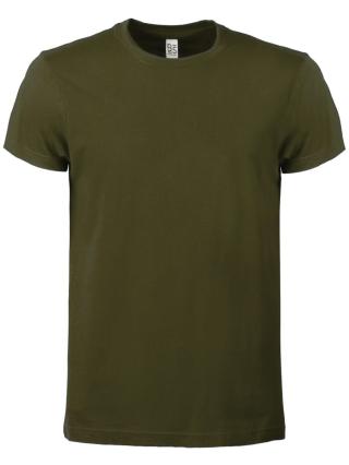 T-shirt Evolution T olive