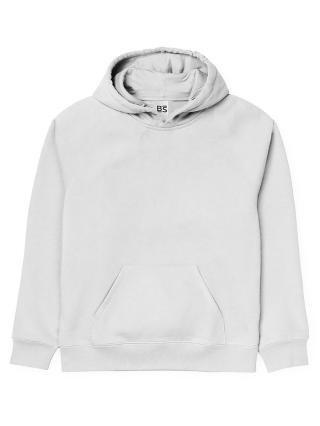 Felpa con cappuccio bambino white