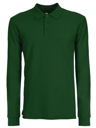 Evolution Polo LS forest green Evolution Polo LS forest green