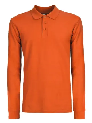 Evolution Polo LS orange Evolution Polo LS orange