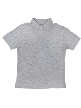 Evolution Polo Kids grey heather Evolution Polo Kids grey heather