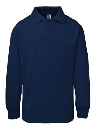 Evolution Polo Bambino Maniche lunghe navy