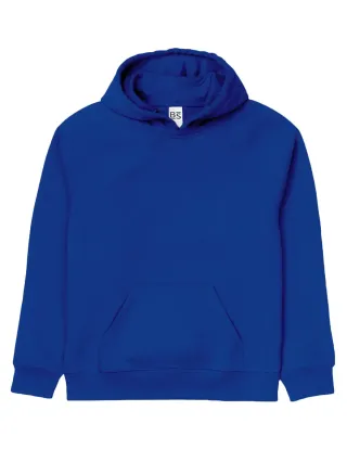 Felpa con cappuccio bambino royal blue