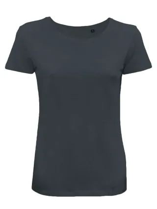 T-shirt organic Moon Donna Anthracite T-shirt organic Moon Donna Anthracite