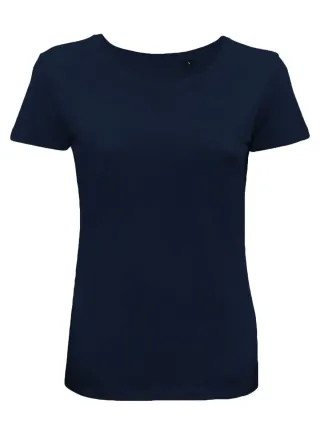 T-shirt organic Moon Donna navy T-shirt organic Moon Donna navy