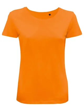 T-shirt organic Moon Donna orange T-shirt organic Moon Donna orange