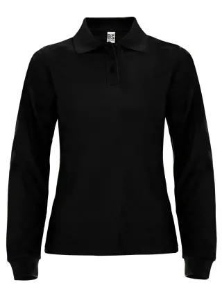Evolution Polo Women LS black Evolution Polo Women LS black