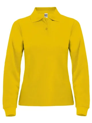 Evolution Polo Women LS gold Evolution Polo Women LS gold