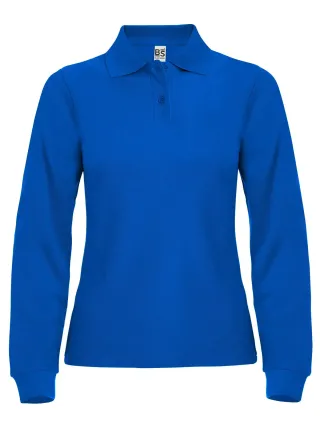Evolution Polo Women LS royal blue Evolution Polo Women LS royal blue