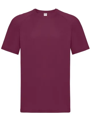 Run T-shirt sport Burgundy Run T-shirt sport Burgundy