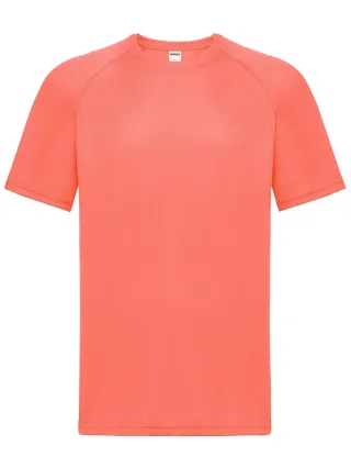 Run T-shirt sport coral fluo Run T-shirt sport coral fluo