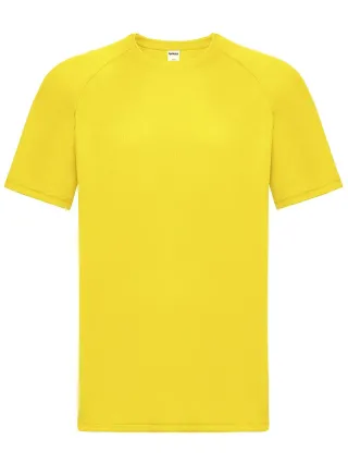 Run T-shirt sport yellow Run T-shirt sport yellow