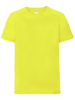 Run Kids yellow fluo