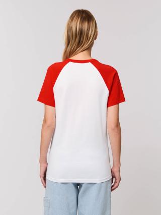 Catcher Short Sleeve White/Bright Red - Retro Catcher Short Sleeve White/Bright Red - Retro
