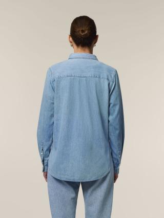 Stella Denim Shirt Light Wash - Retro Stella Denim Shirt Light Wash - Retro