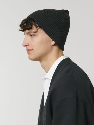 Fisherman Beanie Black - Dettaglio Fisherman Beanie Black - Dettaglio