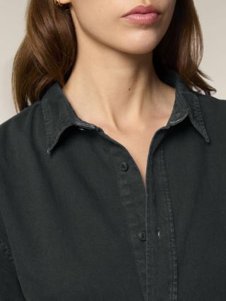 Worker Shirt G. Dyed Black Rock - Dettaglio Worker Shirt G. Dyed Black Rock - Dettaglio