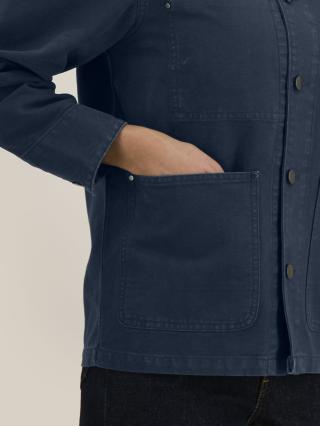 Chore Jacket G.Dyed Navy - Dettaglio
