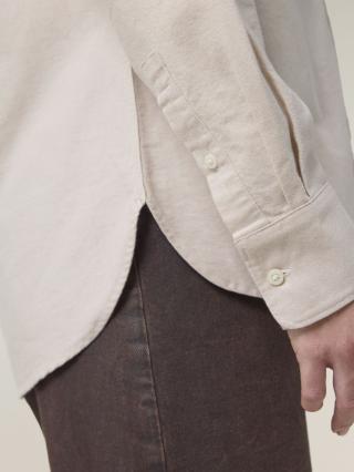 Stella Oxford Shirt Beige Oxford - Dettaglio Stella Oxford Shirt Beige Oxford - Dettaglio