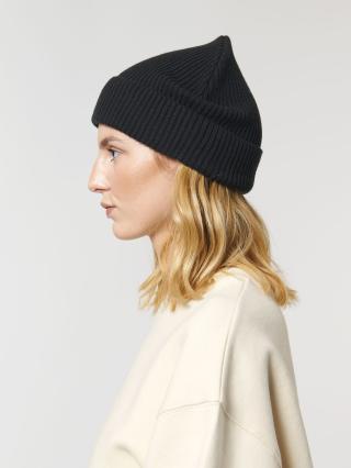 Fisherman Beanie Black - Dettaglio Fisherman Beanie Black - Dettaglio