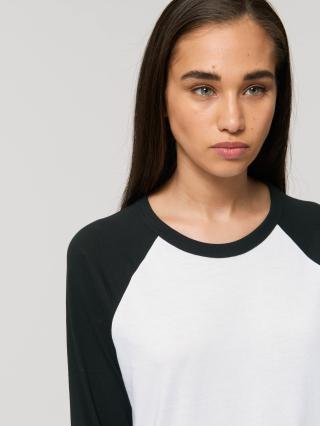 Catcher Long Sleeve White/Black - Dettaglio Catcher Long Sleeve White/Black - Dettaglio