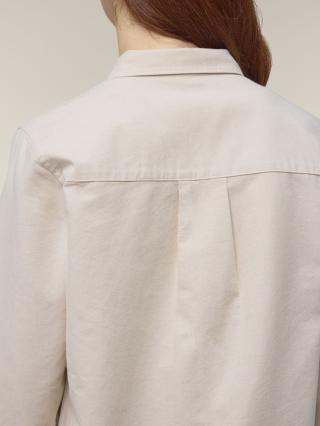Stella Oxford Shirt Beige Oxford - Dettaglio Stella Oxford Shirt Beige Oxford - Dettaglio
