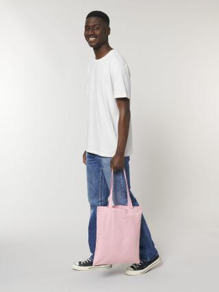 Light Tote Bag Cotton Pink - Fronte Light Tote Bag Cotton Pink - Fronte