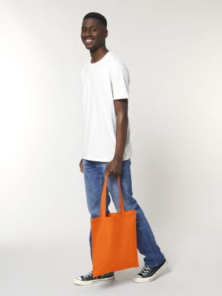 Light Tote Bag Bright Orange - Fronte Light Tote Bag Bright Orange - Fronte
