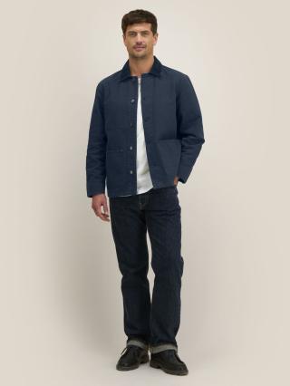 Chore Jacket G.Dyed Navy - Fronte