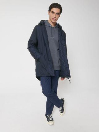 Padded Parker French Navy - Fronte