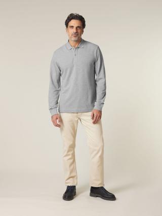 Prepster 2.0 Long Sleeve Heather Grey - Fronte
