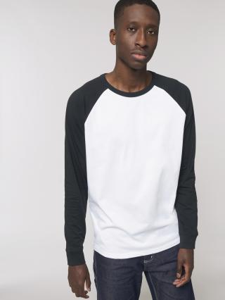 Catcher Long Sleeve White/Black - Fronte Catcher Long Sleeve White/Black - Fronte