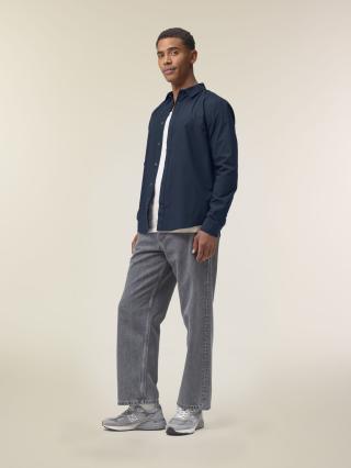 Stanley Styler Shirt French Navy - Fronte Stanley Styler Shirt French Navy - Fronte
