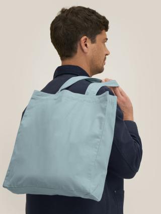 Mid Tote Bag Pebble Blue - Fronte