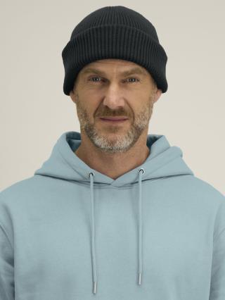 Fisherman Beanie 2.0 Black - Fronte