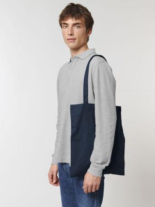 Light Tote Bag French Navy - Fronte Light Tote Bag French Navy - Fronte