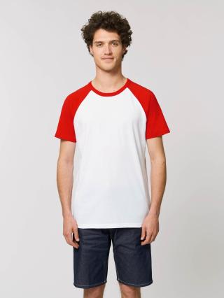 Catcher Short Sleeve White/Bright Red - Fronte Catcher Short Sleeve White/Bright Red - Fronte