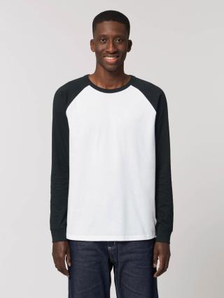 Catcher Long Sleeve White/Black - Fronte Catcher Long Sleeve White/Black - Fronte