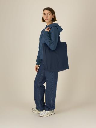Mid Tote Bag French Navy - Fronte Mid Tote Bag French Navy - Fronte