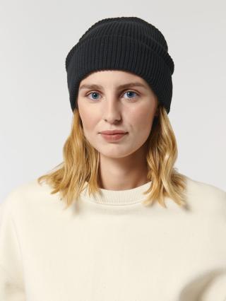 Fisherman Beanie Black - Fronte Fisherman Beanie Black - Fronte