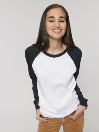 Catcher Long Sleeve White/Black - Fronte Catcher Long Sleeve White/Black - Fronte